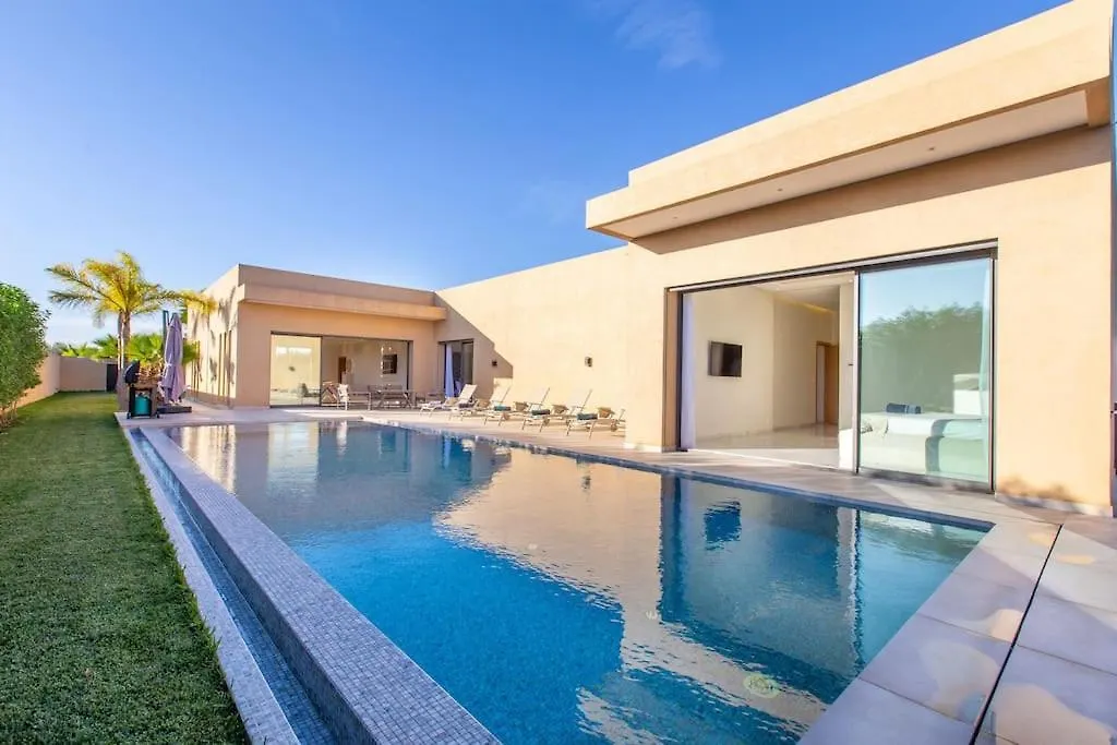 מרקש Villa Hawai, Ss Vis A Vis Avec Espace De Sport , Piscine Chauffee 0*,