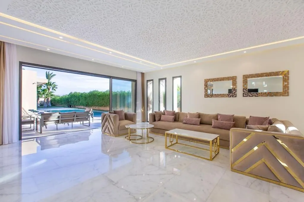 מרקש Villa Hawai, Ss Vis A Vis Avec Espace De Sport , Piscine Chauffee