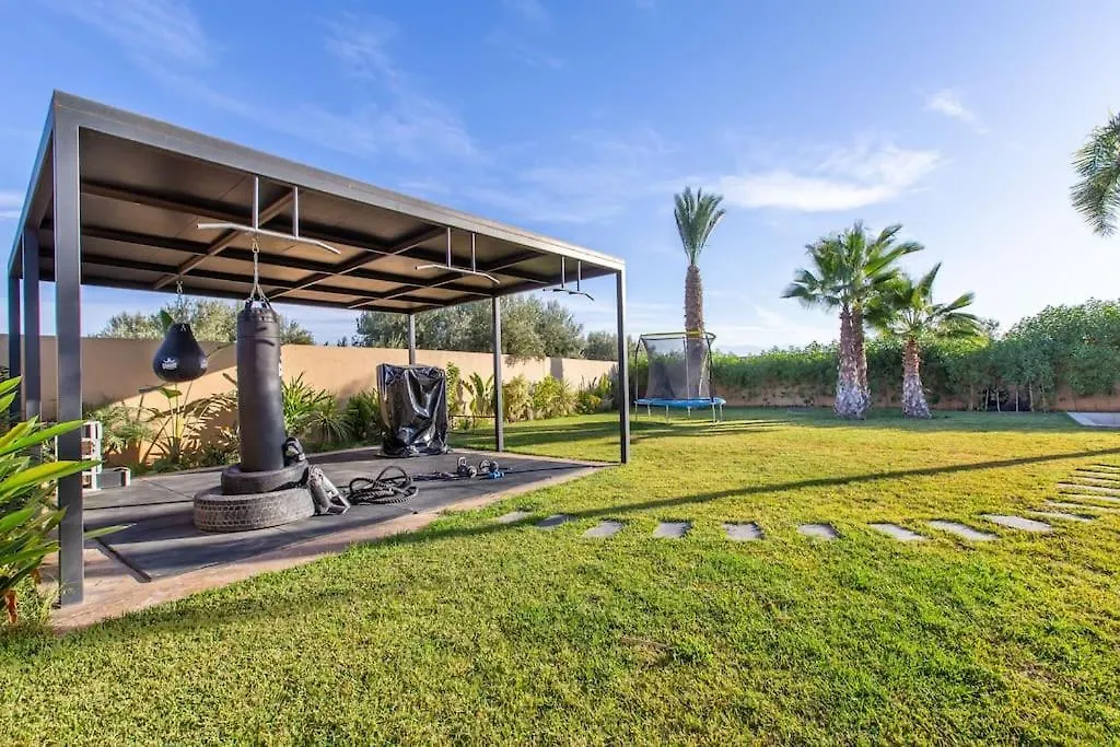 מרקש Villa Hawai, Ss Vis A Vis Avec Espace De Sport , Piscine Chauffee