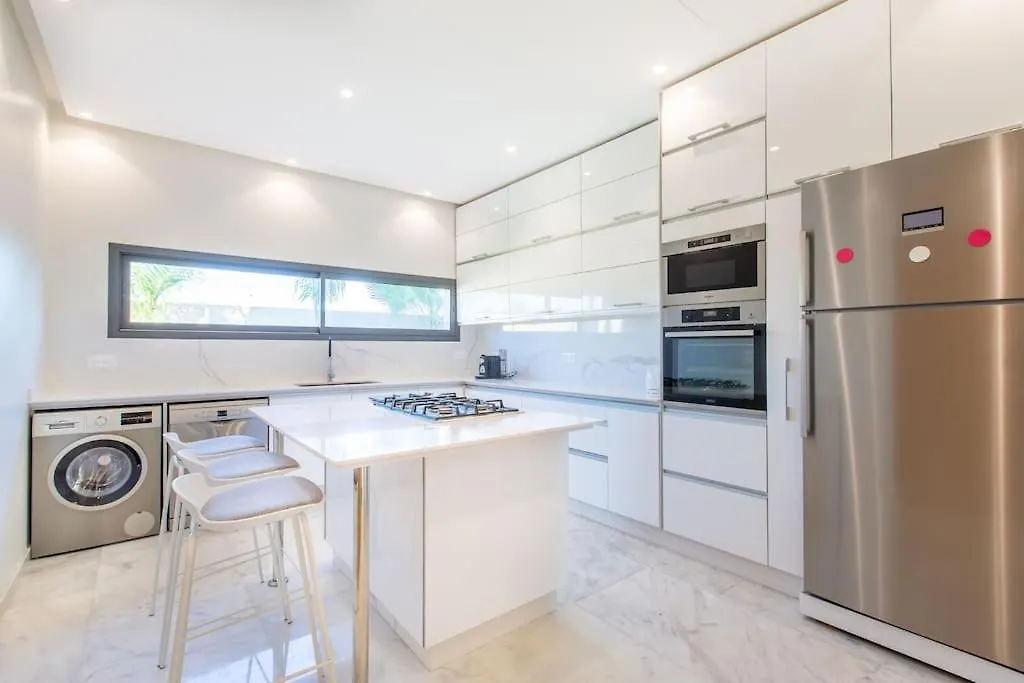 מרקש Villa Hawai, Ss Vis A Vis Avec Espace De Sport , Piscine Chauffee